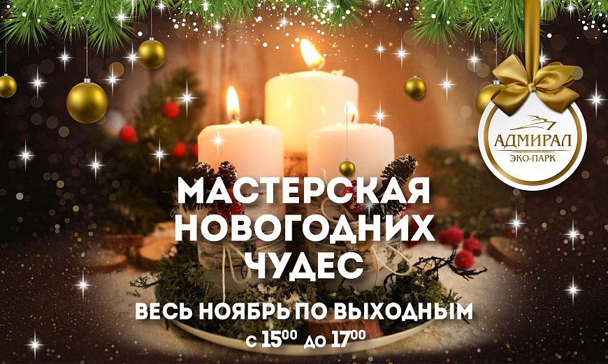 Мастерская новогодних чудес! в Красноярске, Эко-Парк Адмирал