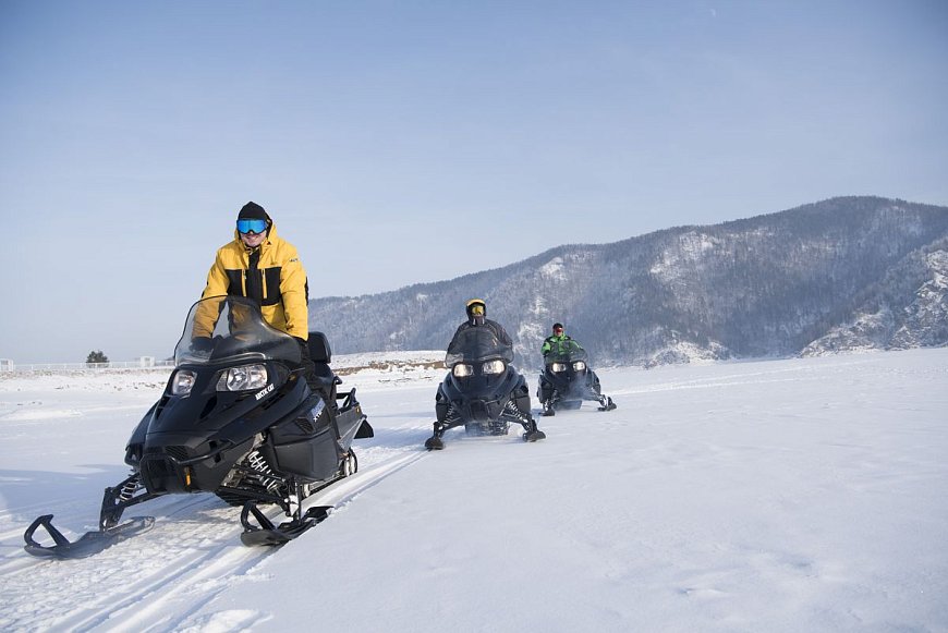 Услуги Эко-парка Адмирал - Прогулки на снегоходах в Красноярске